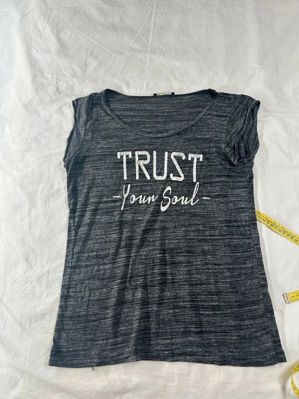 Débardeur noir gris à motifs mim
